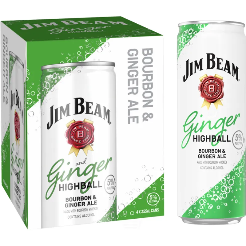 Jim Beam Classic Highball Cocktails Ready-to-Drink view 1