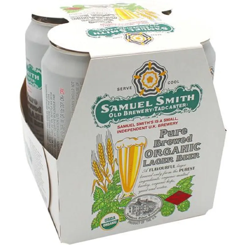 Samuel Smith Organic Lager view 1