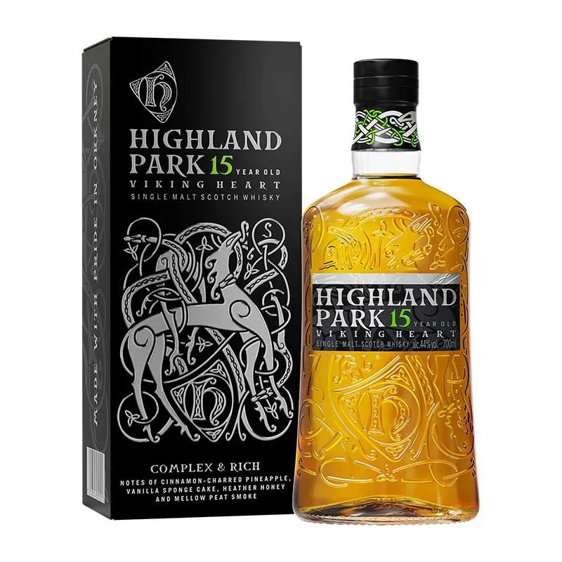 Highland Park 15 Year Viking Heart Single Malt Scotch Whisky view 1