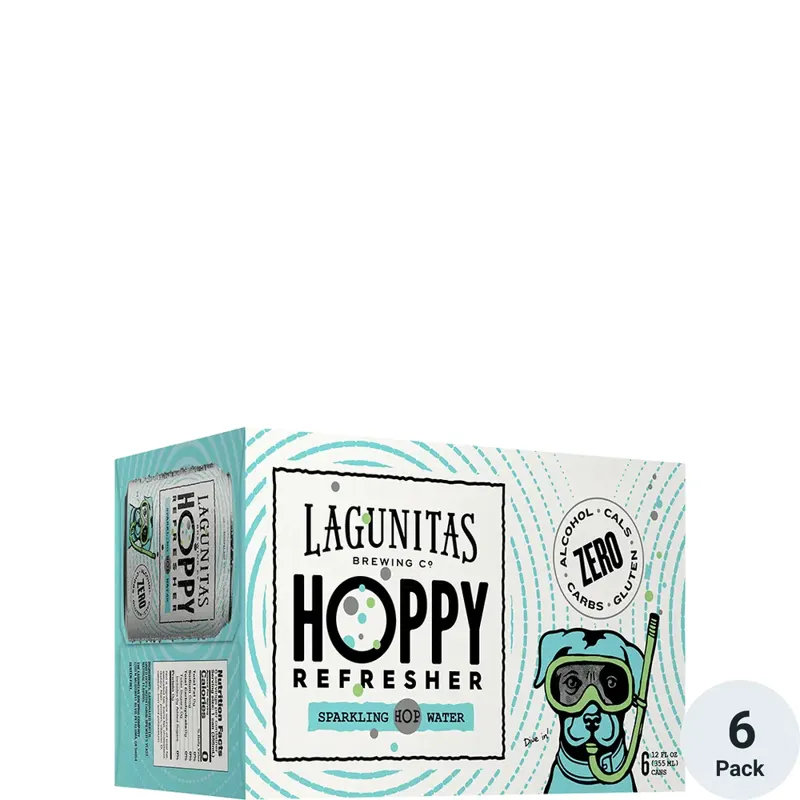 Lagunitas Hoppy Refresher Non-Alcoholic Sparkling Hop Water view 1