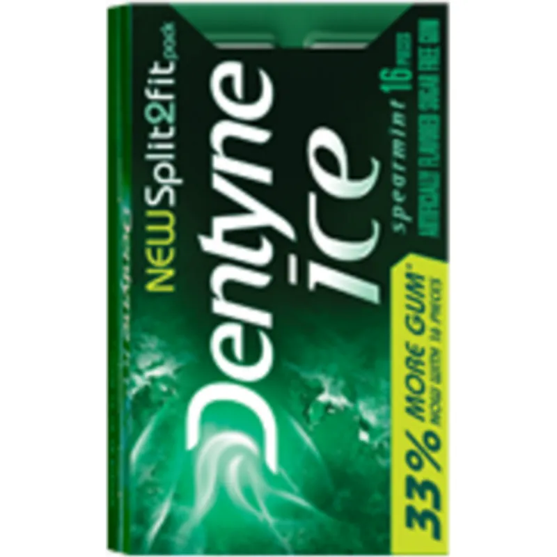 Trident White Sugar Free Gum Peppermint view 1