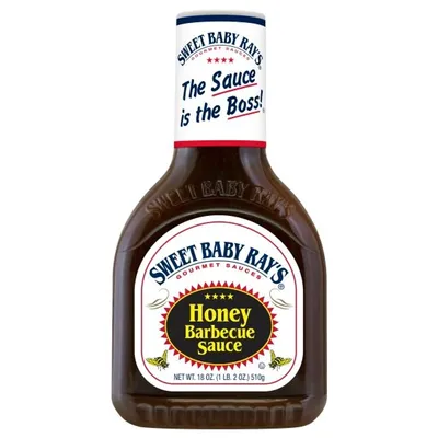 Sweet Baby Ray's Honey Barbecue Sauce 18 oz Bottle