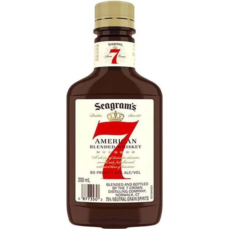 Seagram's 7 Crown American Blended Whiskey view 1