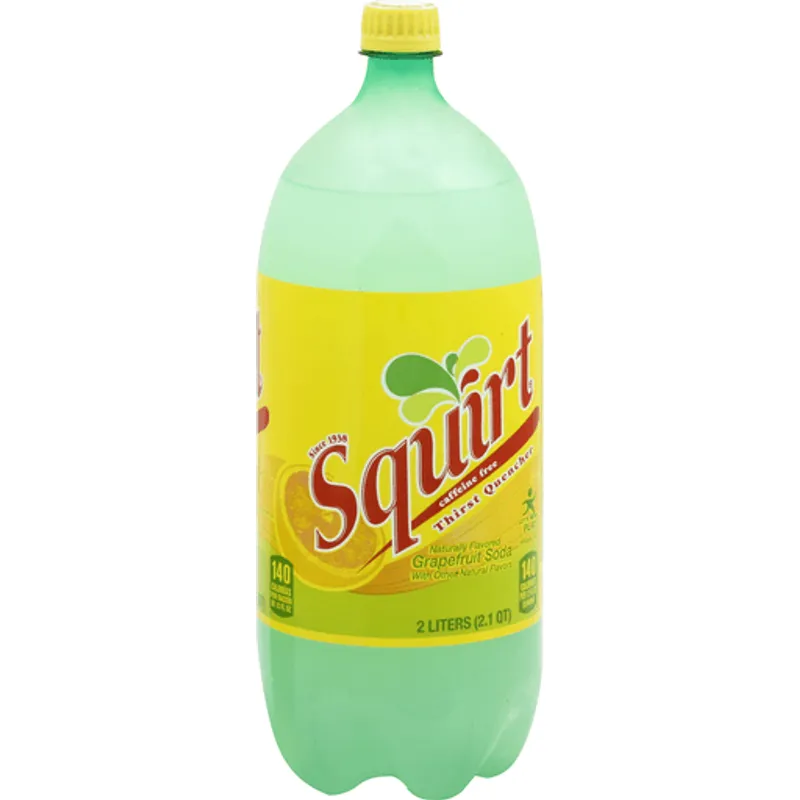Squirt Thirst Quencher Caffeine Free Grapefruit Soda view 1