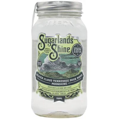 Sugarlands Shine Silver Cloud Tennessee Sour Mash Moonshine 750 ml