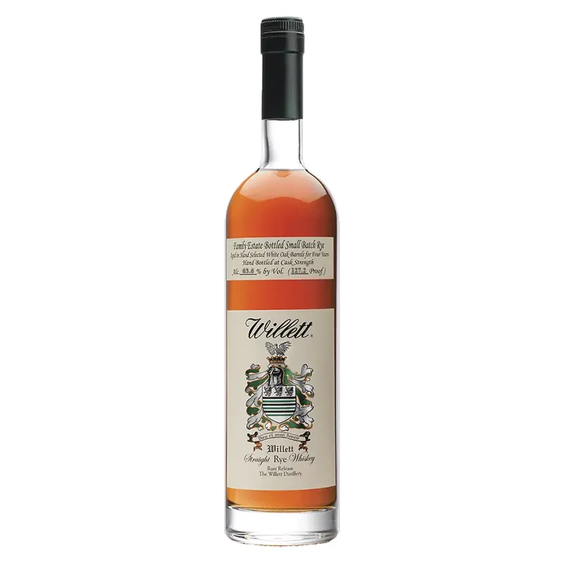 Willett Family Estate Bottled Single Barrel Rye 7 Year view 1