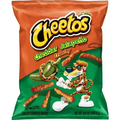 Cheetos Crunchy Cheddar Jalapeno 8.5oz
