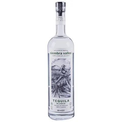 Siembra Valles Blanco Tequila 750ml