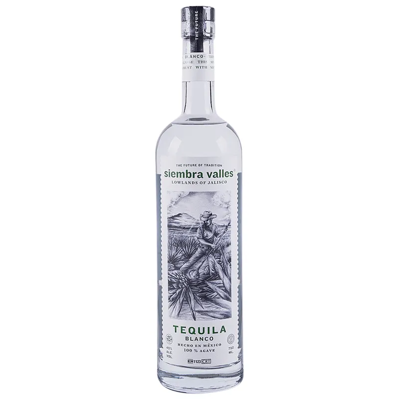 Siembra Valles Blanco Tequila view 1