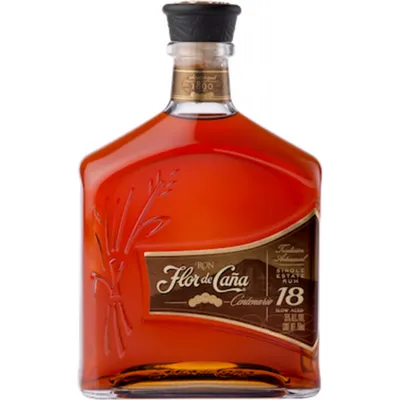Flor De Cana Centenario Single Estate Rum 18 Year 750mL