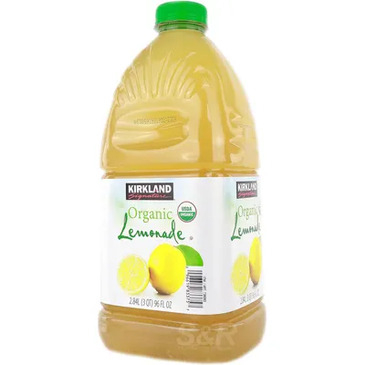 Kirkland Signature Organic Lemonade 96oz Bottle