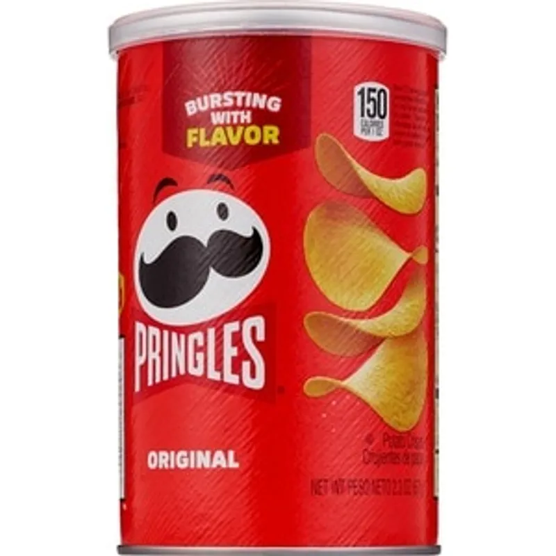 Pringles Grab & Go! Stack Potato Crisps Original view 1
