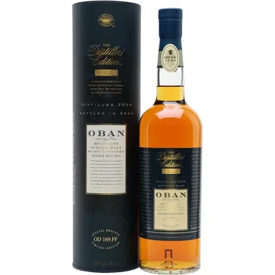 Oban Distillers Edition Single Malt Scotch Whisky 750ml