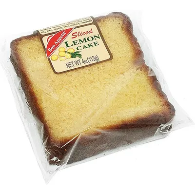Bon Appetit Lemon Cake 4oz Count
