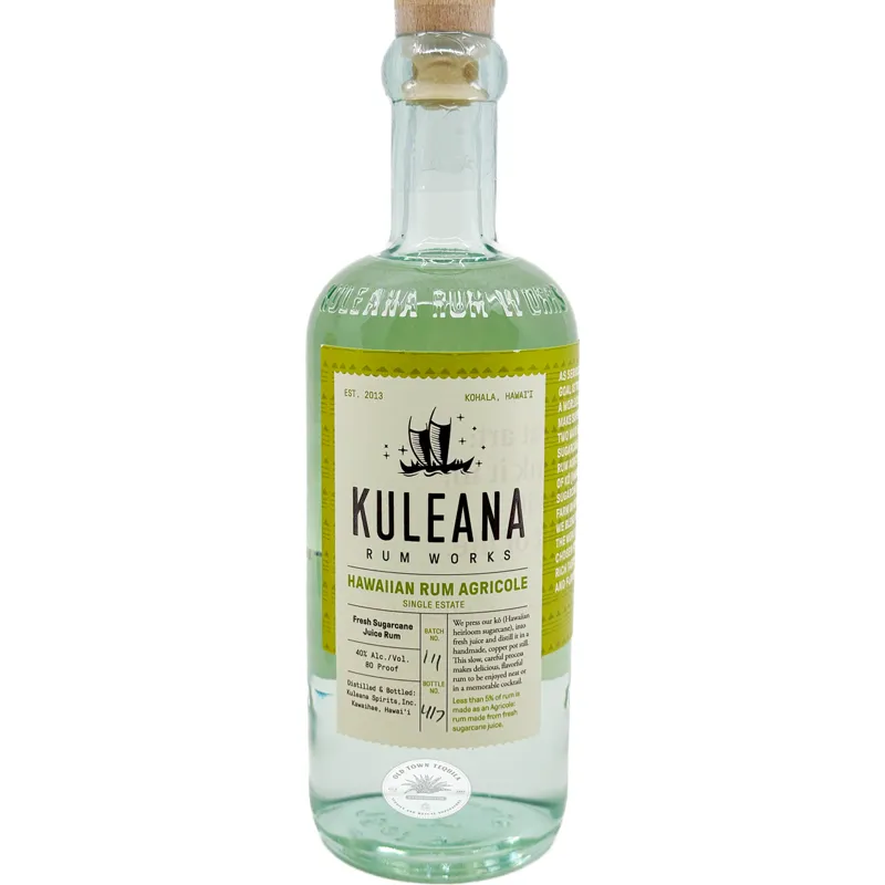 Kuleana Hawaiian Rum Agricole view 1
