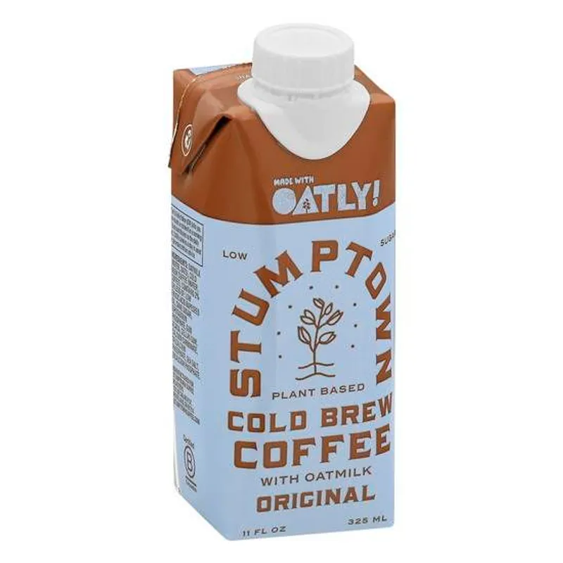 Stumptown Coffee Roasters Original Cold Brew with Oatly Oatmilk Carton view 1