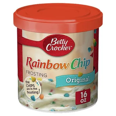 Betty Crocker Rainbow Chip Frosting 16 oz