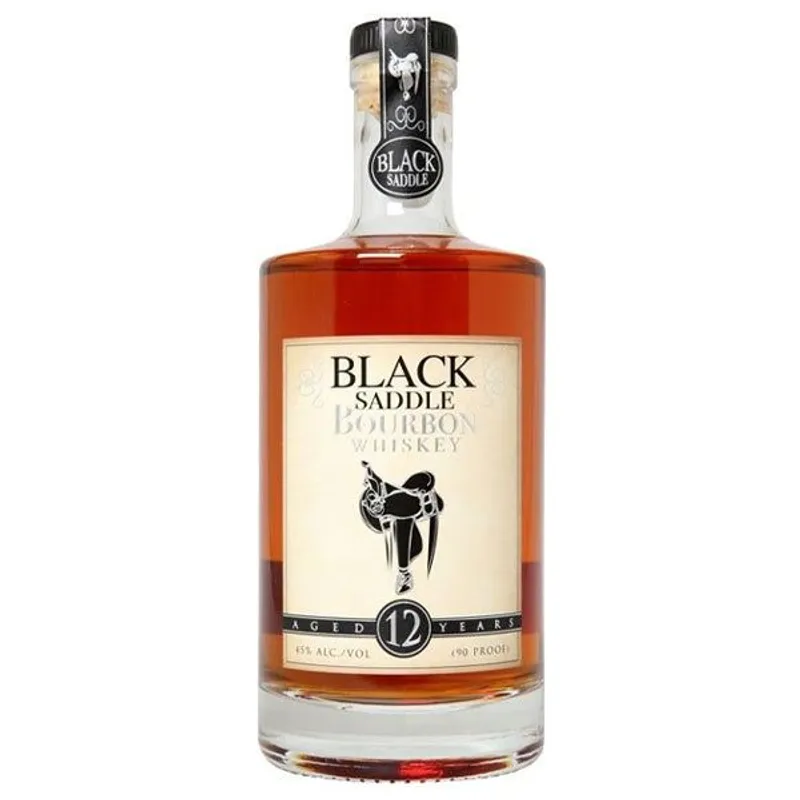 Black Saddle Straight Bourbon 12 Year view 1