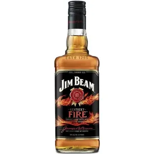 Jim Beam Kentucky Fire Kentucky Straight Bourbon Whiskey Cinnamon Infused