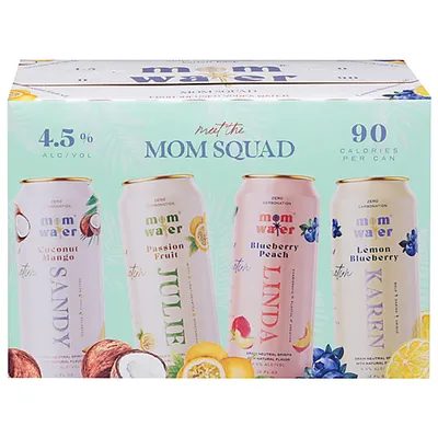 Mom Water Mom Squad Variety Pack 8pk 96 oz
