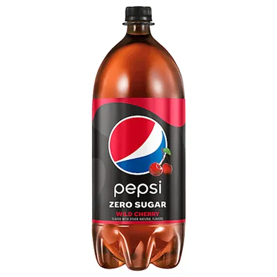 Pepsi Zero Sugar Wild Cherry 2 Liter 2liter Bottle