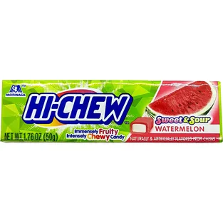 Hi-Chew Sweet and Sour Watermelon Fruit Chews Container