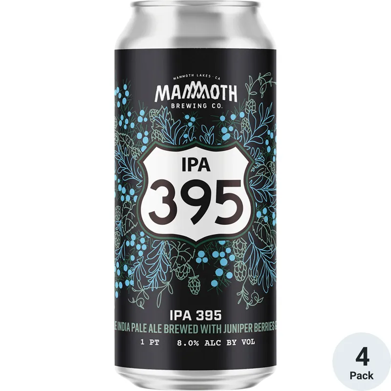 Mammoth Brewing Co. 395 IPA view 1