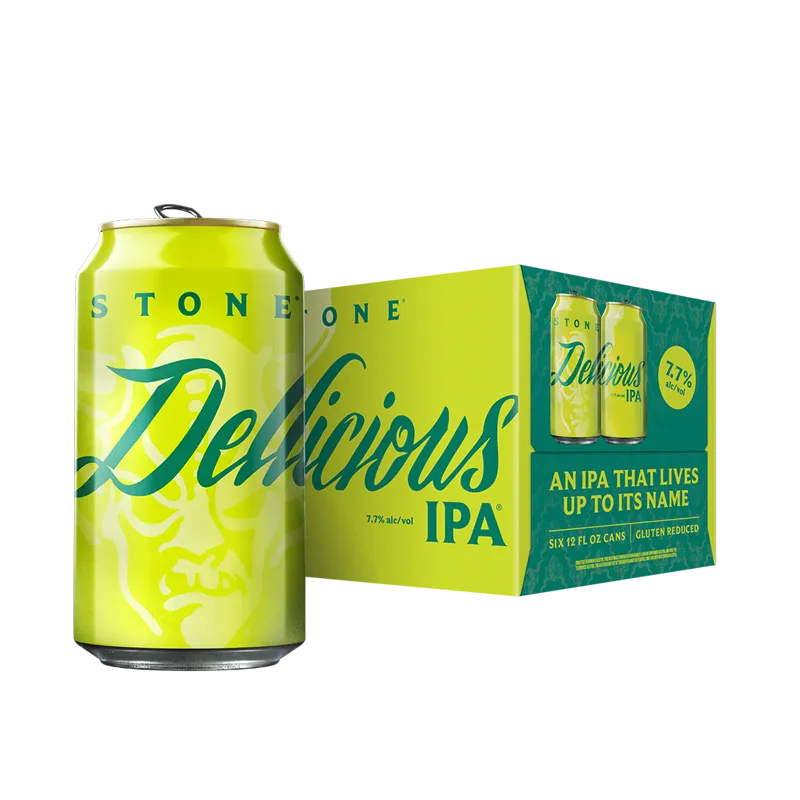 Stone Delicious IPA view 1