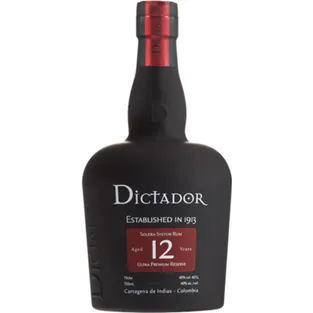 Dictador Solera System Rum Ultra Premium Reserve 12 Year