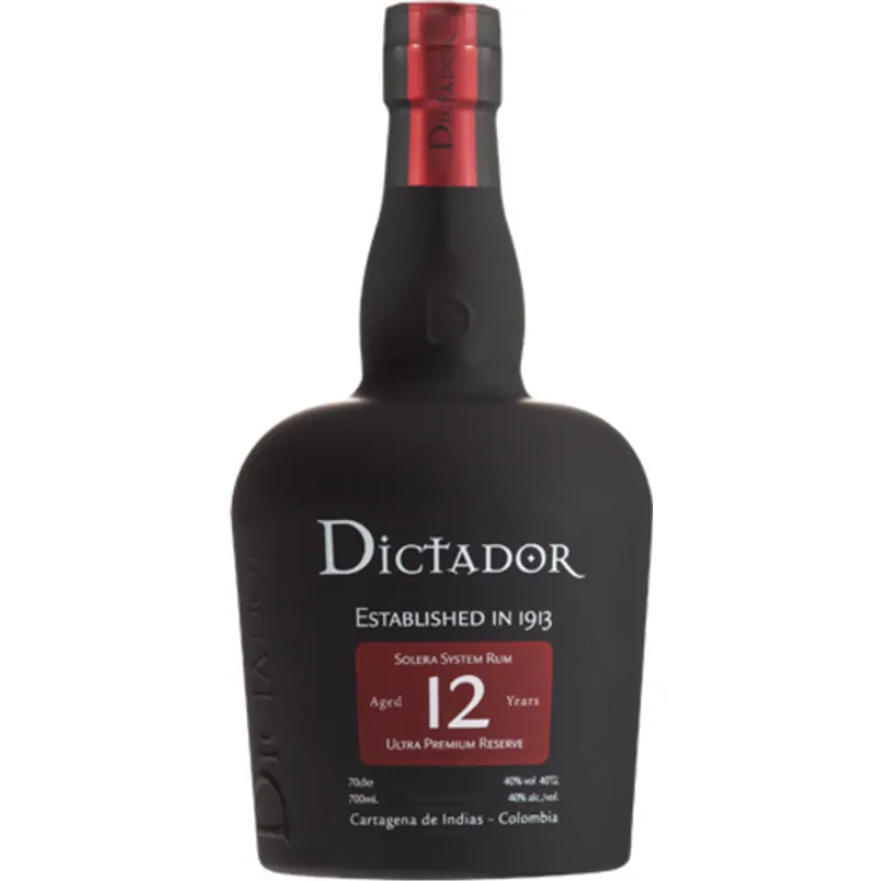 Dictador Solera System Rum Ultra Premium Reserve 12 Year view 1