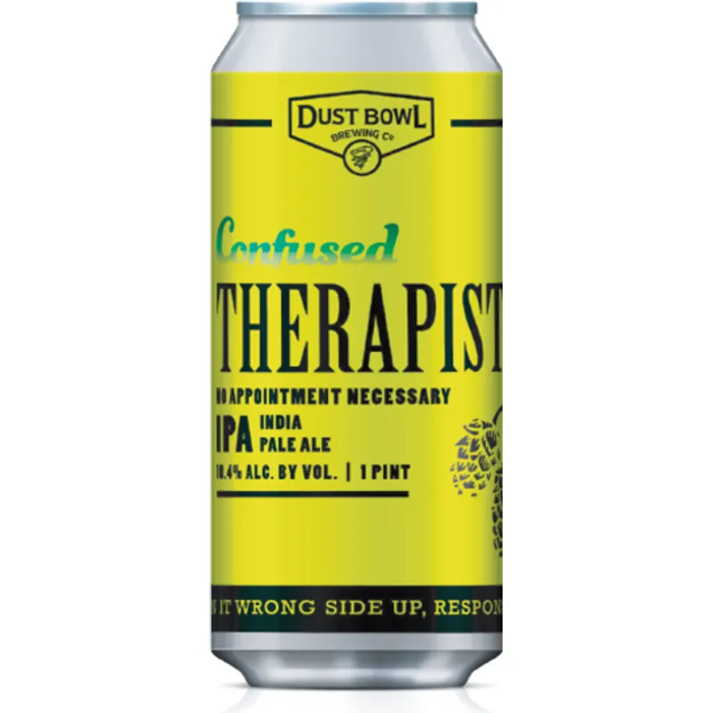 Dust Bowl Brewing Confused Therapist Hazy IPA view 1