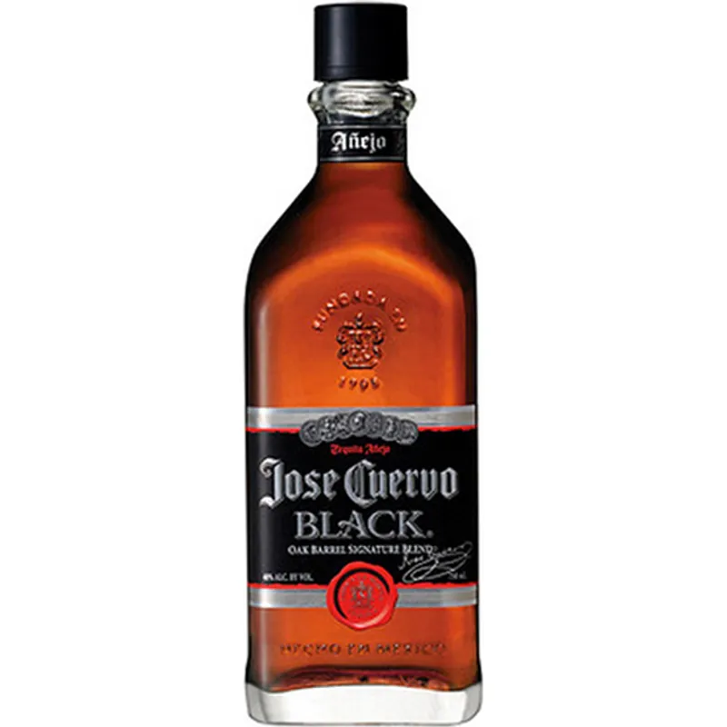 Jose Cuervo Black Medallion Oak Barrel Signature Blend Anejo Tequila view 1