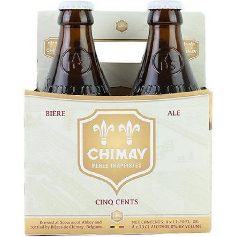 Chimay White Cinq Cents Triple Ale view 1