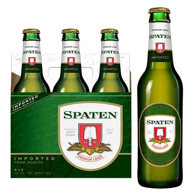 Open Beer Premium Lager 6 Pack 12 oz Can