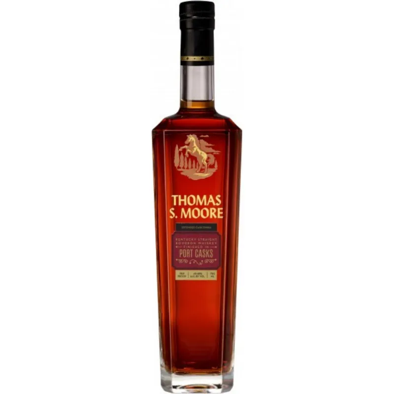 Thomas S. Moore Kentucky Straight Bourbon Whiskey Finished In Port Casks view 1
