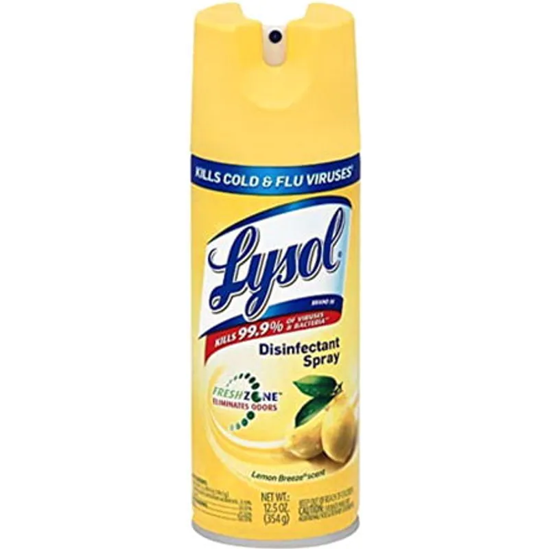 Lysol Disinfectant Spray Lemon Breeze view 1