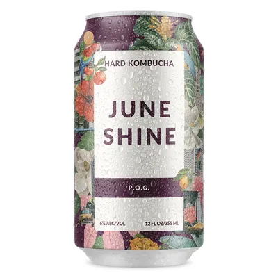 JuneShine P.O.G. Hard Kombucha 12 oz can