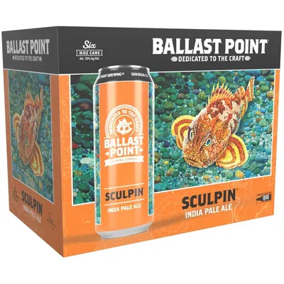 Ballast Point Sculpin IPA 6-pack 16oz cans