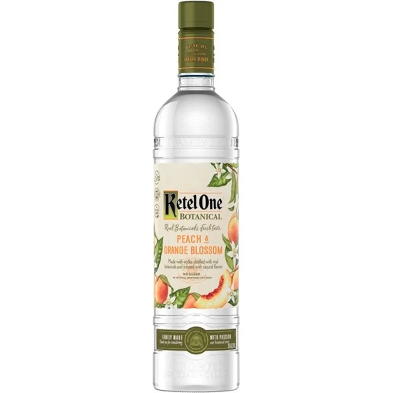 Ketel One Botanical Peach & Orange Blossom Vodka view 1