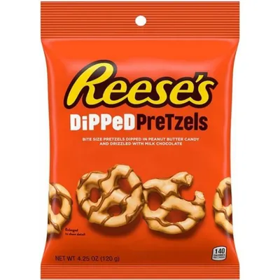Reese's Dipped Pretzels 4.25 oz Bag