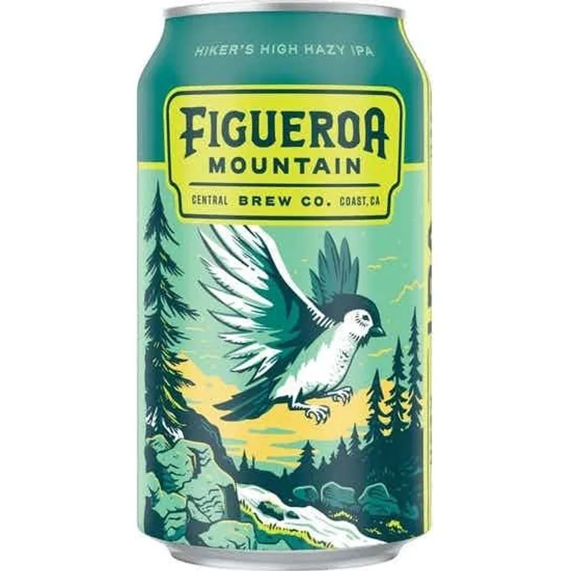 Figueroa Mountain Brewing Brew Co. Hiker's High Hazy IPA Beer view 1