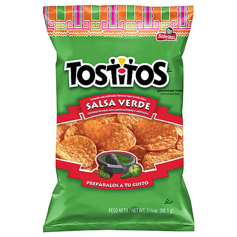 Tostitos Salsa Verde Tortilla Chips view 1