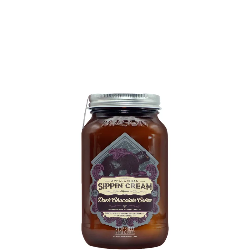 Sugarlands Shine Dark Chocolate Coffee Sippin' Cream view 1