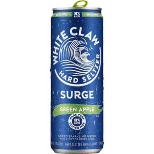 White Claw Hard Seltzer Surge Green Apple