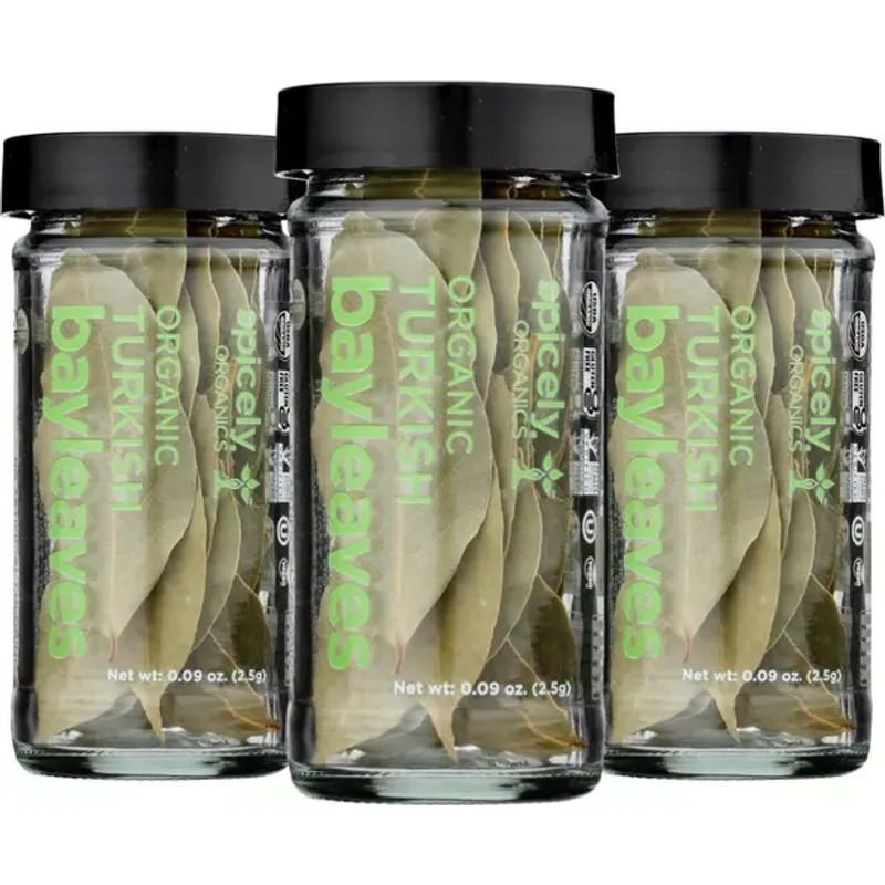 Spicely Organics Organic Turkish Bay Leaves view 1