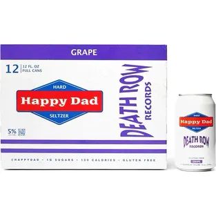 Happy Dad Hard Seltzer Grape Death Row Records Collaboration