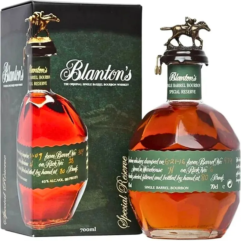 Blanton's Special Reserve Green Label Bourbon Whiskey view 1