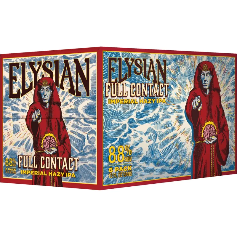 Elysian Full Contact Imperial Hazy IPA view 1