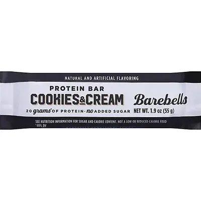 Barebells Cookies & Cream Protein Bar 1.94oz