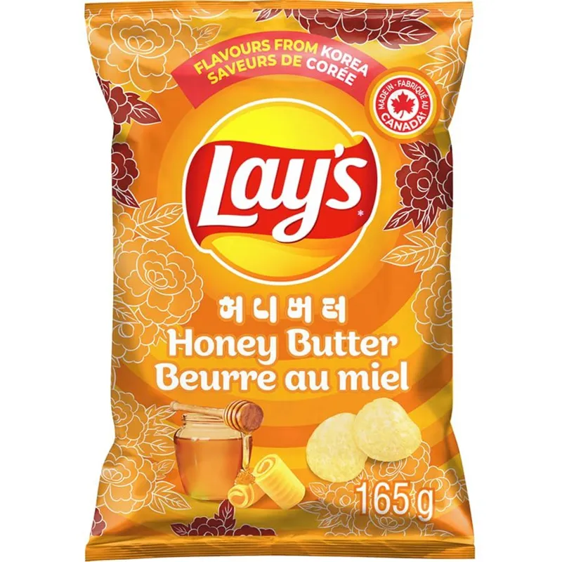 Lay's Korean Honey Mustard Potato Chips view 1